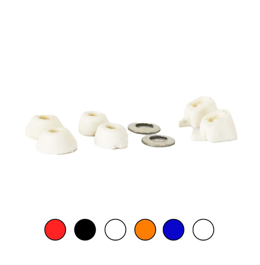 Blackriver Spare Parts Bushings Pivot Cups Fingerboard White Super Soft