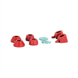 Blackriver Spare Parts Bushings Pivot Cups Fingerboard Red Hard