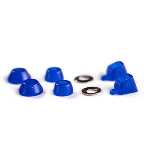 Blackriver Spare Parts Bushings Pivot Cups Fingerboard Blue Soft