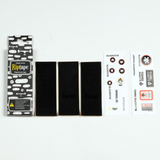 Blackriver RipTape Foam Grip Sheets Black UnCut