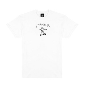 Thrasher Gonz Logo Tshirt White Small