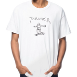 Thrasher Gonz Logo Tshirt White Small