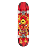 World Industries Flameboy V2 Skateboard Complete Black Red 7