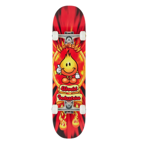 World Industries Flameboy V2 Skateboard Complete Black Red 7