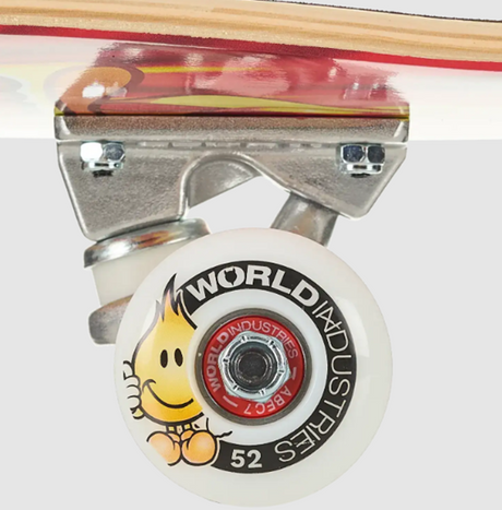 World Industries Flameboy V2 Skateboard Complete Black Red 7