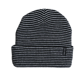 Autumn Stripe Beanie Black