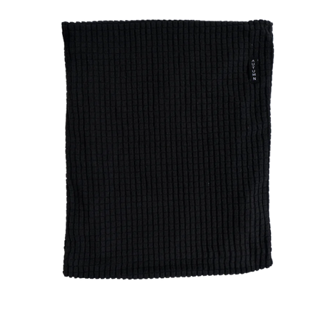 Autumn Grid Fleece Neck Gaiter Black