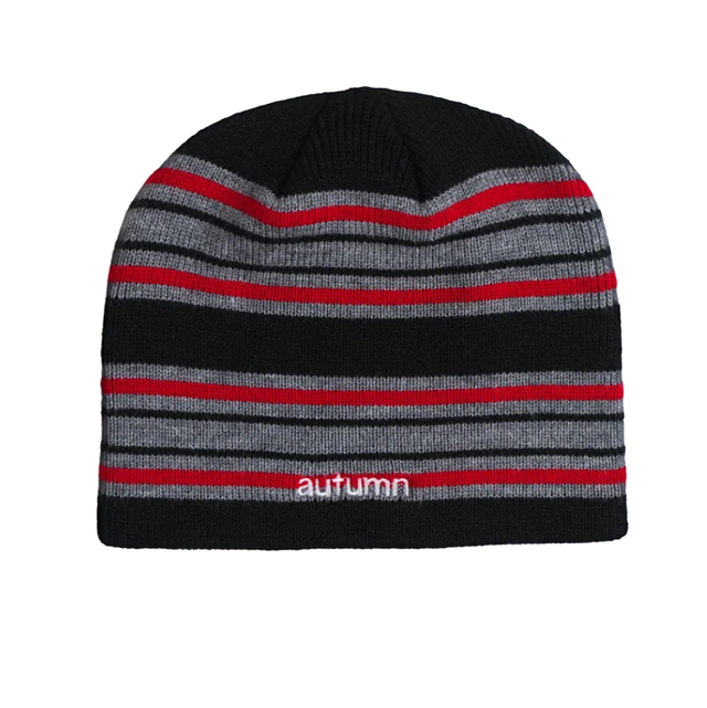Autumn Warp Beanie Black