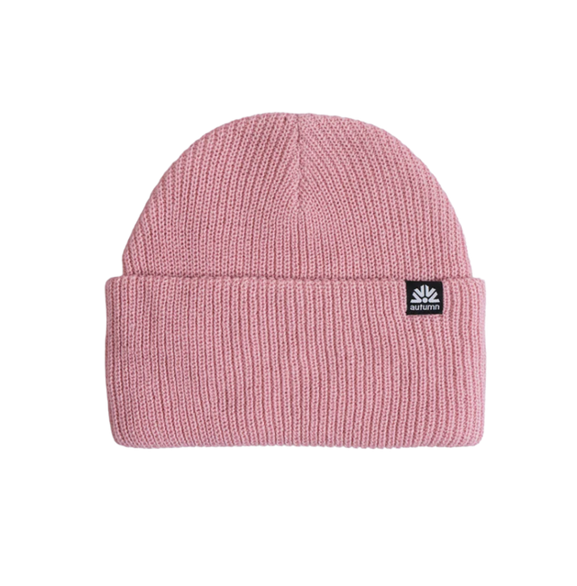 Autumn Simple Solid Beanie Pink