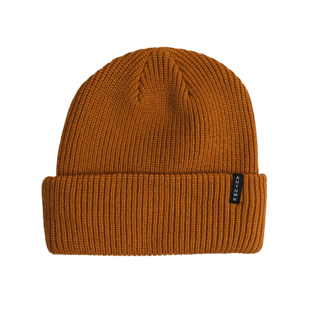 Autumn Select Solid Beanie Nutmeg