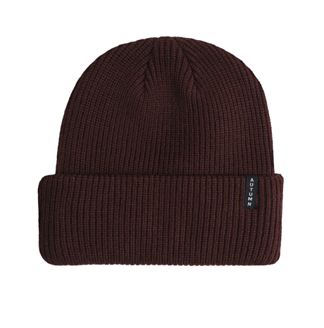 Autumn Select Solid Beanie Oxblood