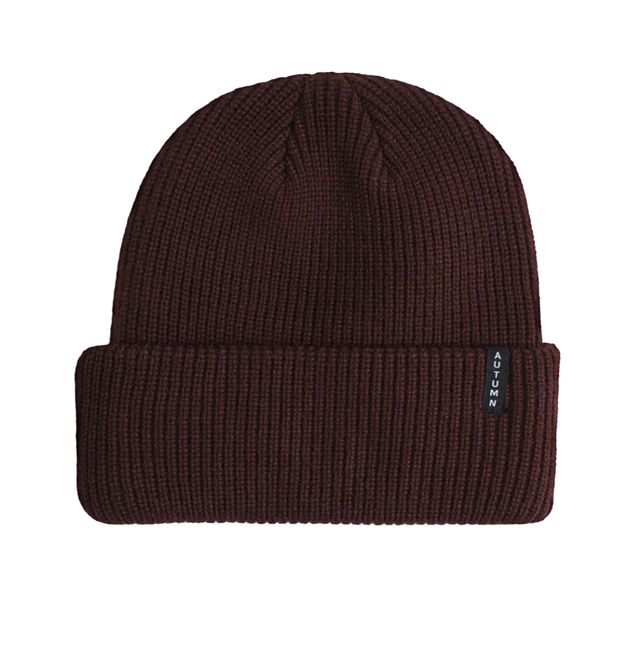Autumn Select Solid Beanie Oxblood