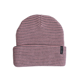 Autumn Stripe Beanie Pink
