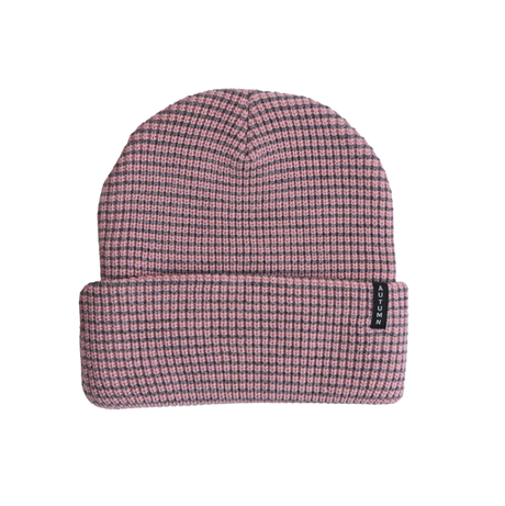 Autumn Stripe Beanie Pink