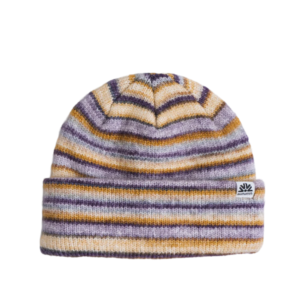 Autumn Fuzz Beanie Plum