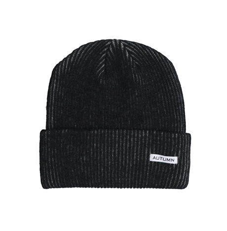 Autumn Cord Beanie Black