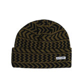 Autumn Chevron Beanie Fir