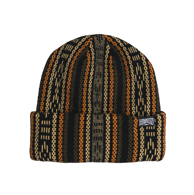 Autumn Knapsack Beanie Black