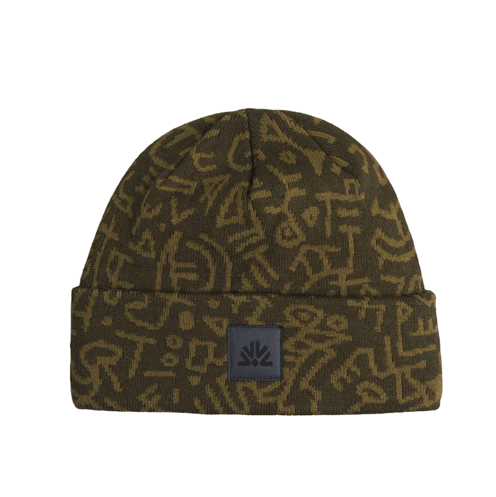 Autumn Soul Camo Beanie Army