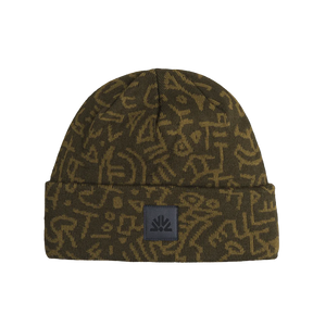 Autumn Soul Camo Beanie Army