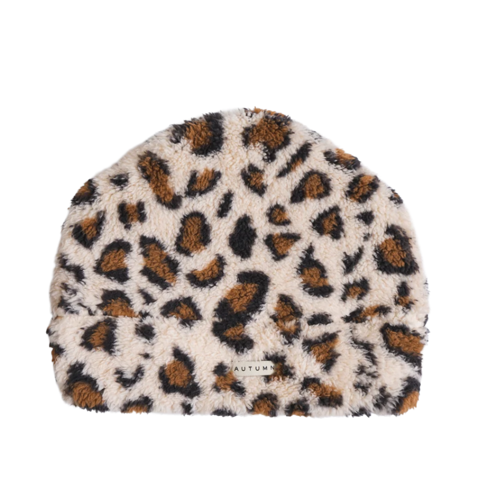 Autumn Mounatin Goat Beanie Natural