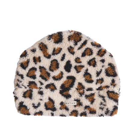 Autumn Mounatin Goat Beanie Natural