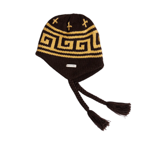 Autumn Niseko Ear Flap Beanie Chocolate