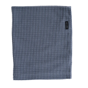Autumn Grid Fleece Neck Gaiter Stone