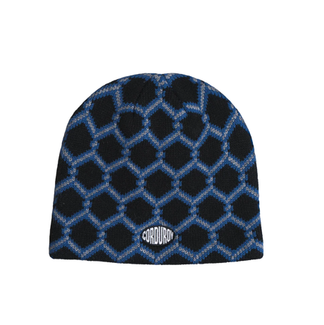 Corduroy Keep Out Skully Black