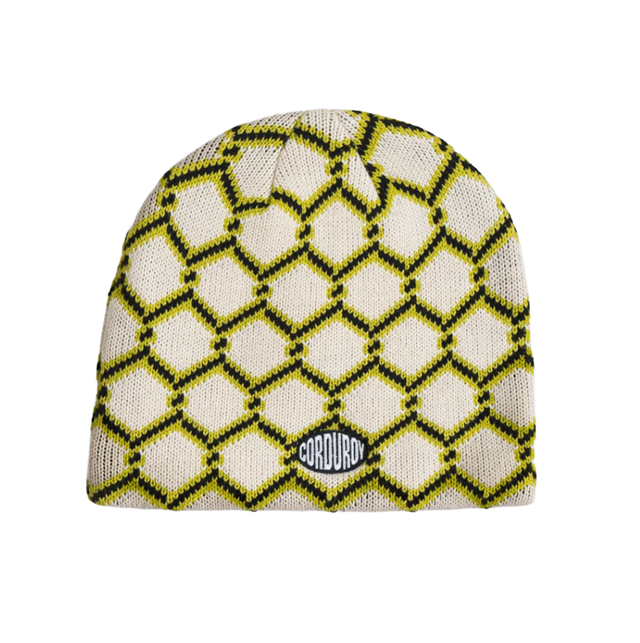 Corduroy Keep Out Skully EggShell