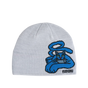 Corduroy Lynn Blue Cat Beanie White
