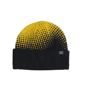 Corduroy Halftone Beanie Black