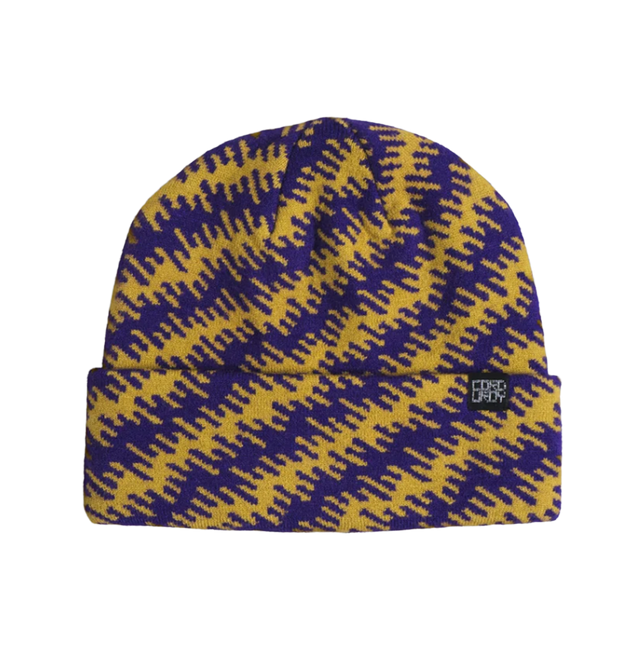Corduroy Static Camo Beanie Fir