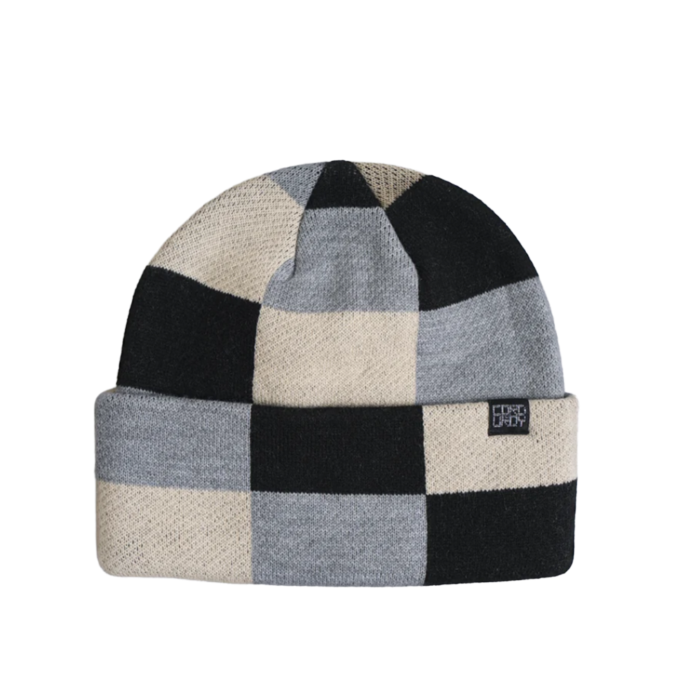 Corduroy Squared Beanie Natural