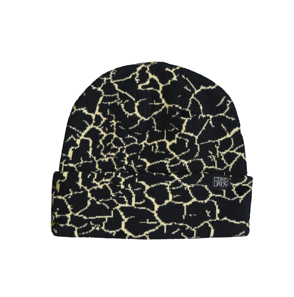 Corduroy Rumble Beanie Black