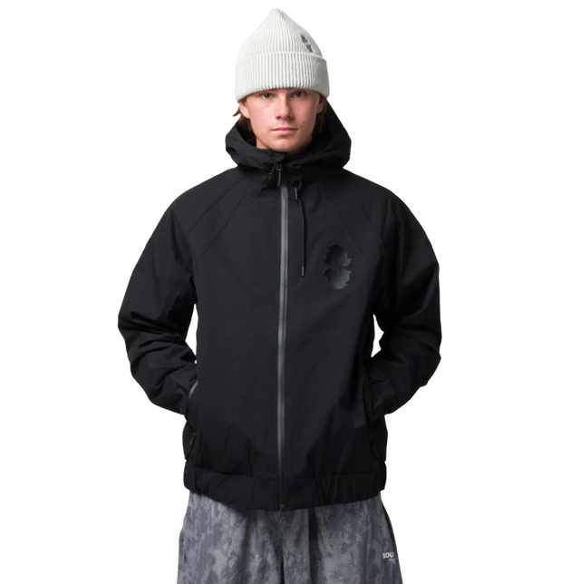 Souvenir Insulated Track Jacket Black