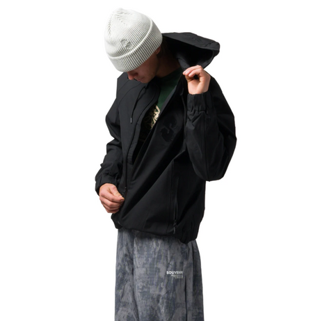 Souvenir Insulated Track Jacket Black
