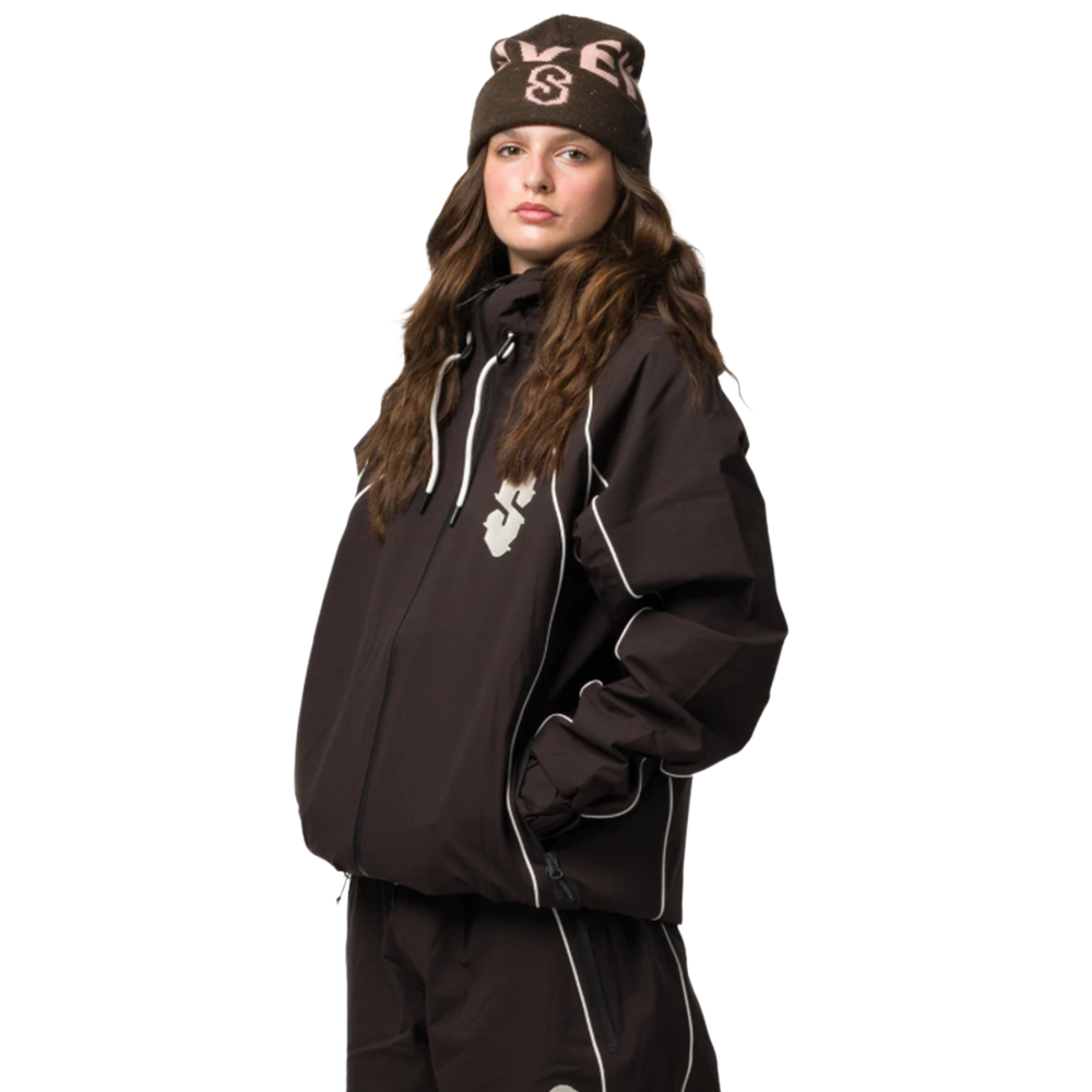 Souvenir Insulated Track Jacket Cocoa M