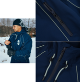 Souvenir Insulated Track Jacket Navy