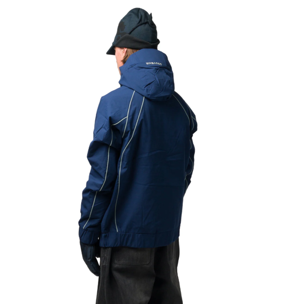 Souvenir Insulated Track Jacket Navy