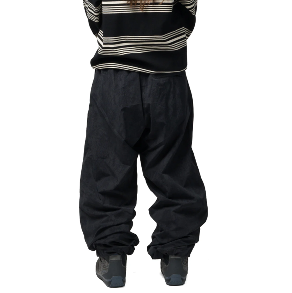 Souvenir Parachute Pants Black Print
