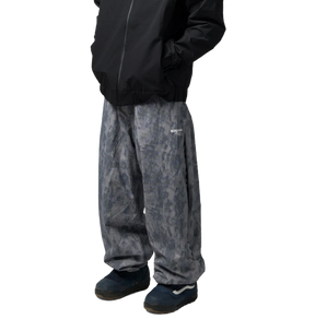 Souvenir Parachute Pants Grey Print