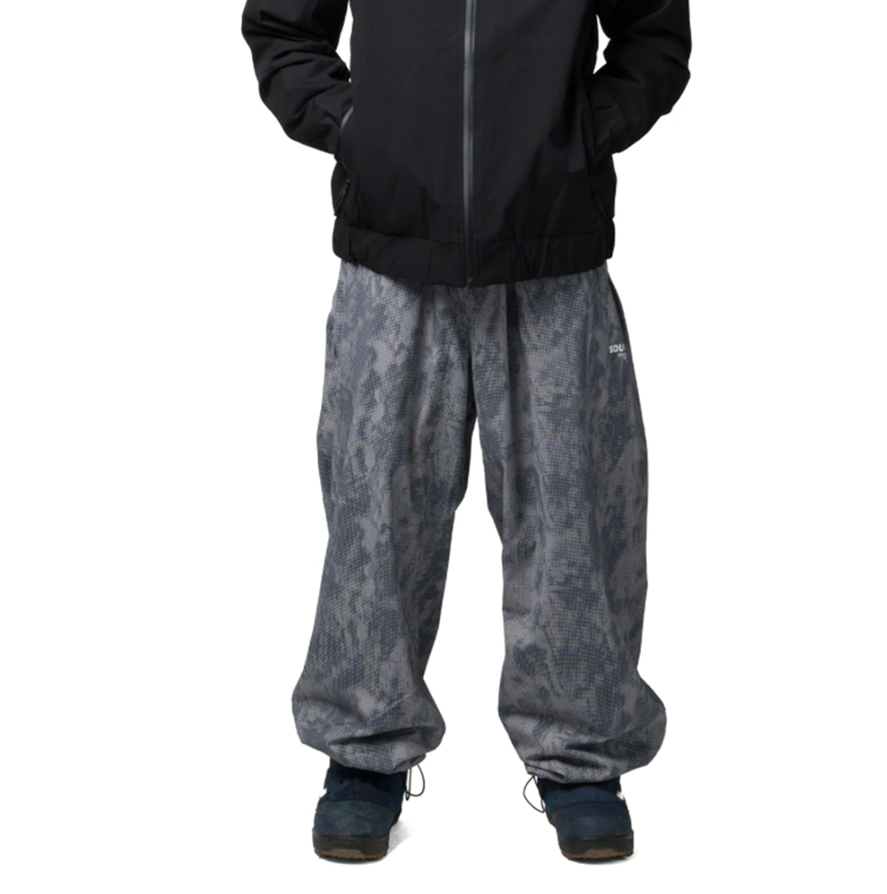 Souvenir Parachute Pants Grey Print