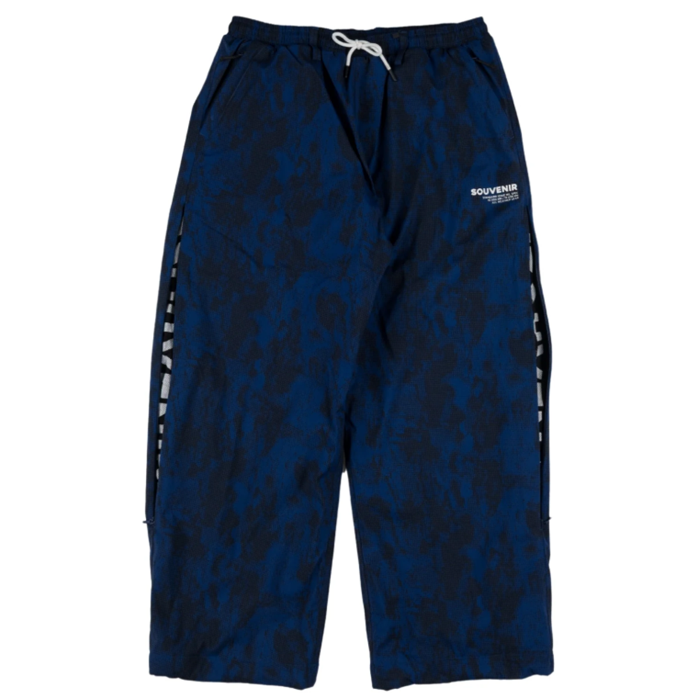 Souvenir Parachute Pants Blue Print