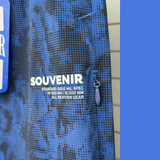Souvenir Parachute Pants Blue Print