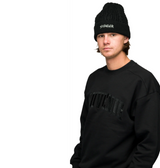 Souvenir Cable Knit Beanie Black