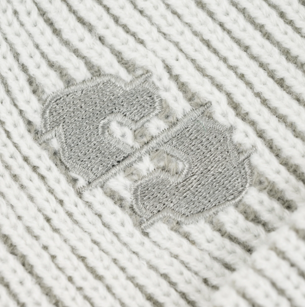 Souvenir Two Tone Rib Beanie Marshmallow