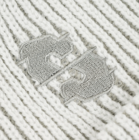 Souvenir Two Tone Rib Beanie Marshmallow