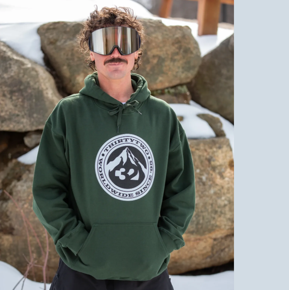ThirtyTwo Since 95 Hoodie Forrest Green