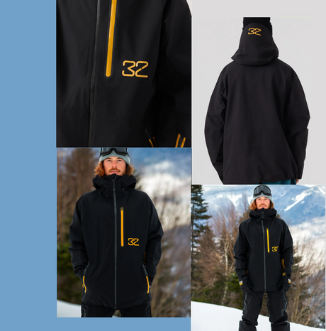 ThirtyTwo T32M XLT Recycled Jacket Black